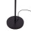 Living And Home Black Modern Industrial Style 3-head Floor Lamp with Irregular Shade 4