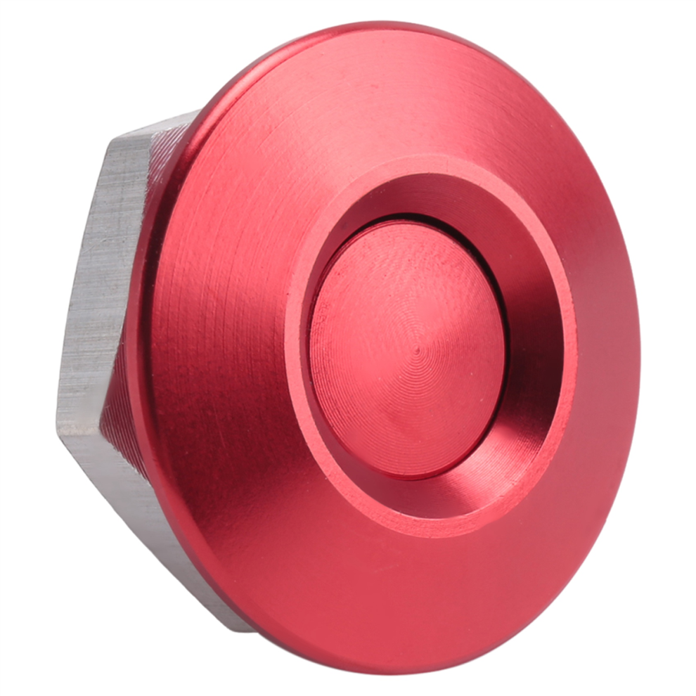 Torribaly Red 4X Quick Release Push Hood Latch Button Car Pin Bonnet Lock Bumper Clip Latches