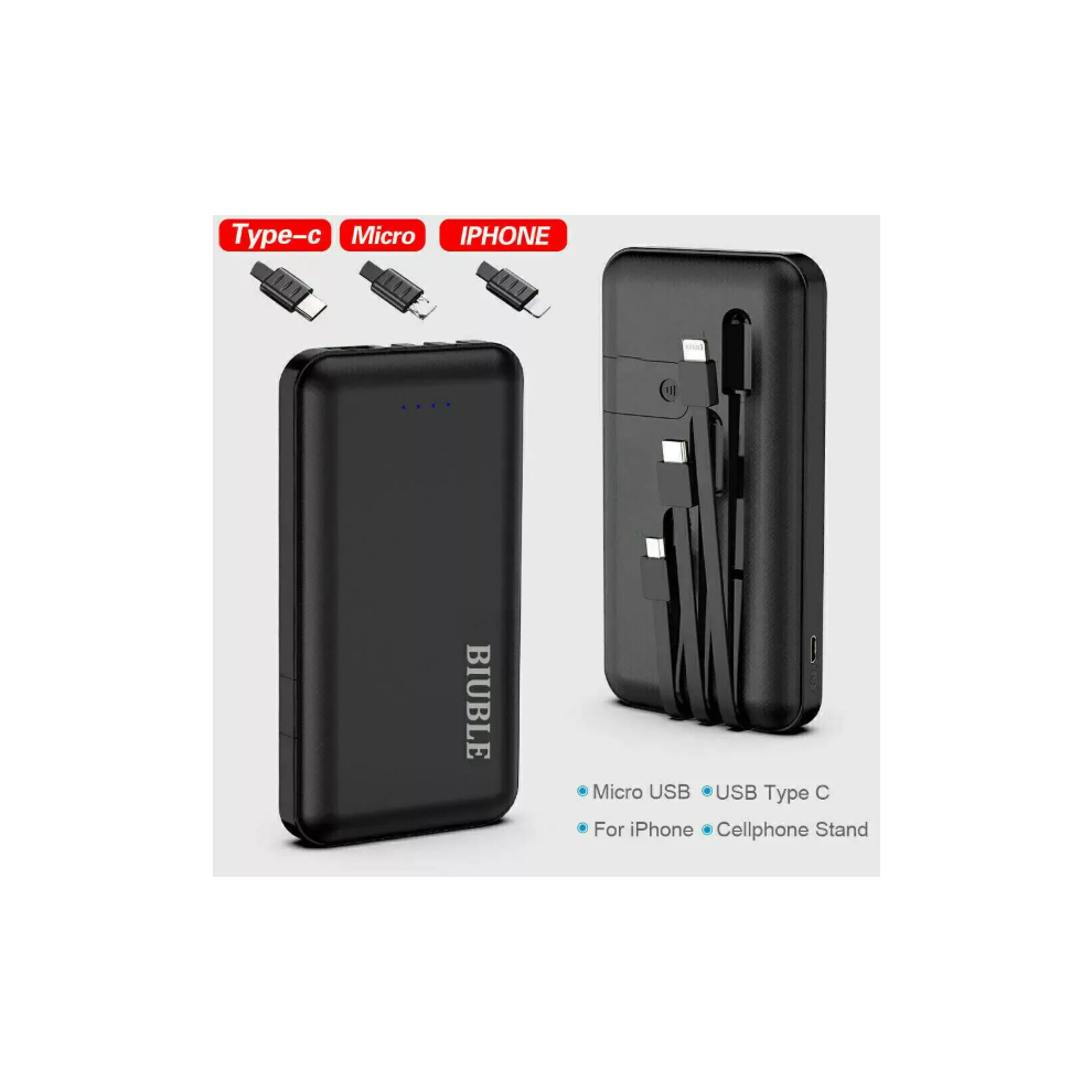 Power Bank 9000000mAh Fast charger Pack USB External Battery For Mobile Phone