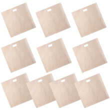 10 Pcs Toaster Bags, Non Stick Storage Bags Reusable Snacks for Microwave Grill