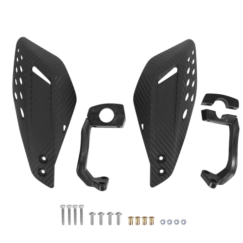 Guidão de motocicleta à prova de vento universal 7/8 polegadas 22 mm protetor de guidão de motocicleta motocross scooter 2