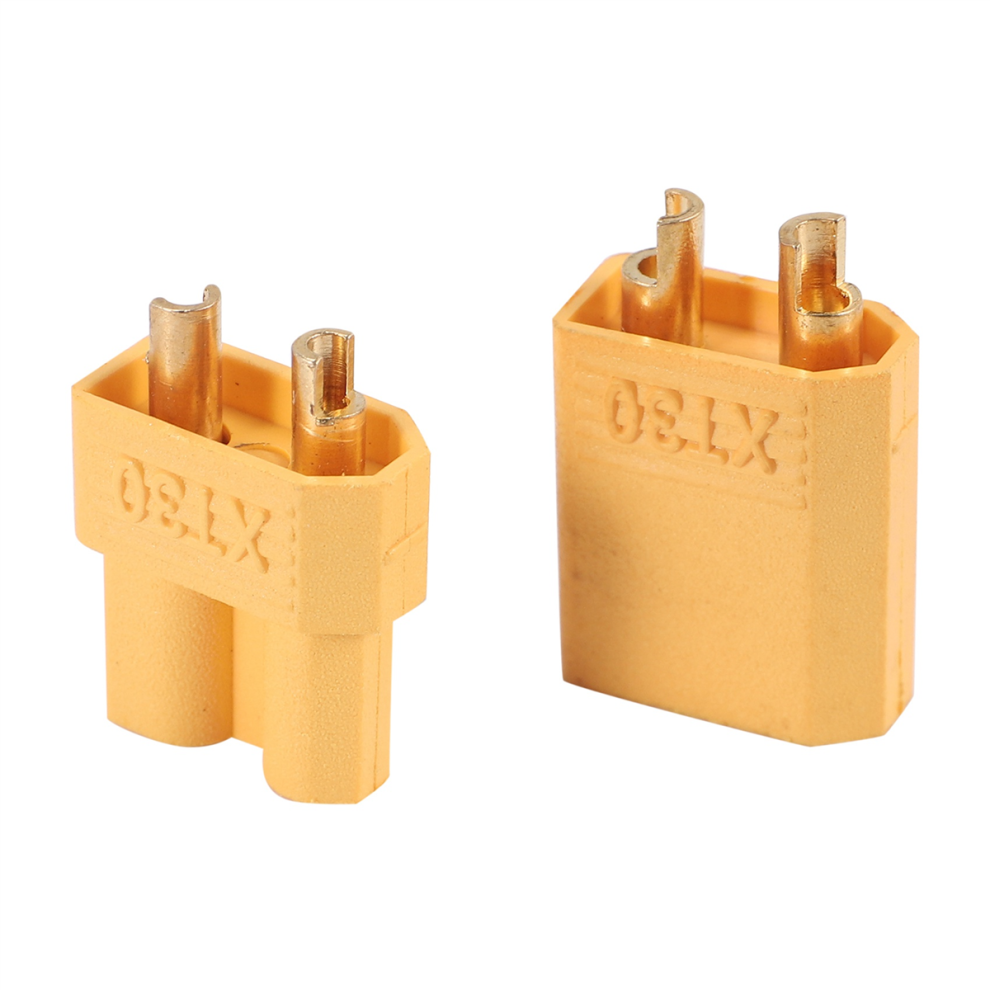 Xt30 15 Pairs Male Female Battery Connectors Xt30u Round Plug With Heat Shrink Tube 4851820442916