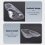 Left Side for - E Class W212 2009-2012 E300 E350 E500 E63 Headlight Lens Cover Head Light Shade Shell 5