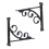 2Pcs Wall Mounted L Shaped Angle Bracket Multifuntional Brace Shelf Brackets Decorative S 4