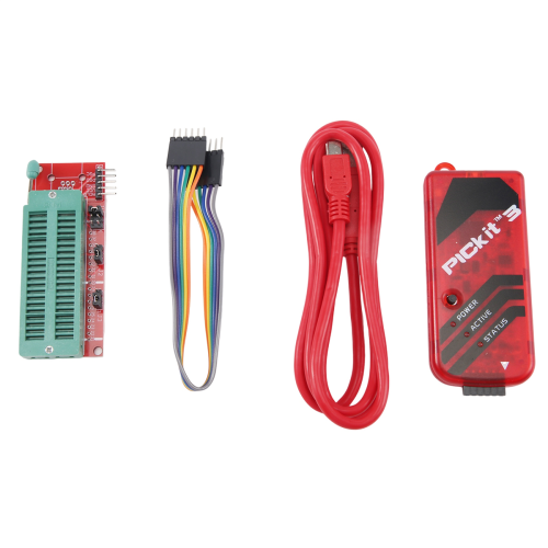PICKIT3 Programmierer + PIC ICD2 Kit 2/3 Programmieradapter Universalsitz FZ0508