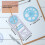 2 Pcs Multifunctional Geometric Ruler Plastic Circle Drawing Tool Drafting Templates Clear Graphic Design Tools 6