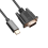 Câble USB C vers VGA 5,9 pieds/1,8 m, type câble, adapté aux appareils 3.1, etc. 2