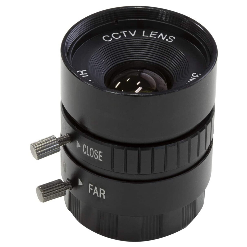 Torribaly -Mount Lens For Hq Camera, 12Mm Length With Manual Focus And Adjustable Aperture