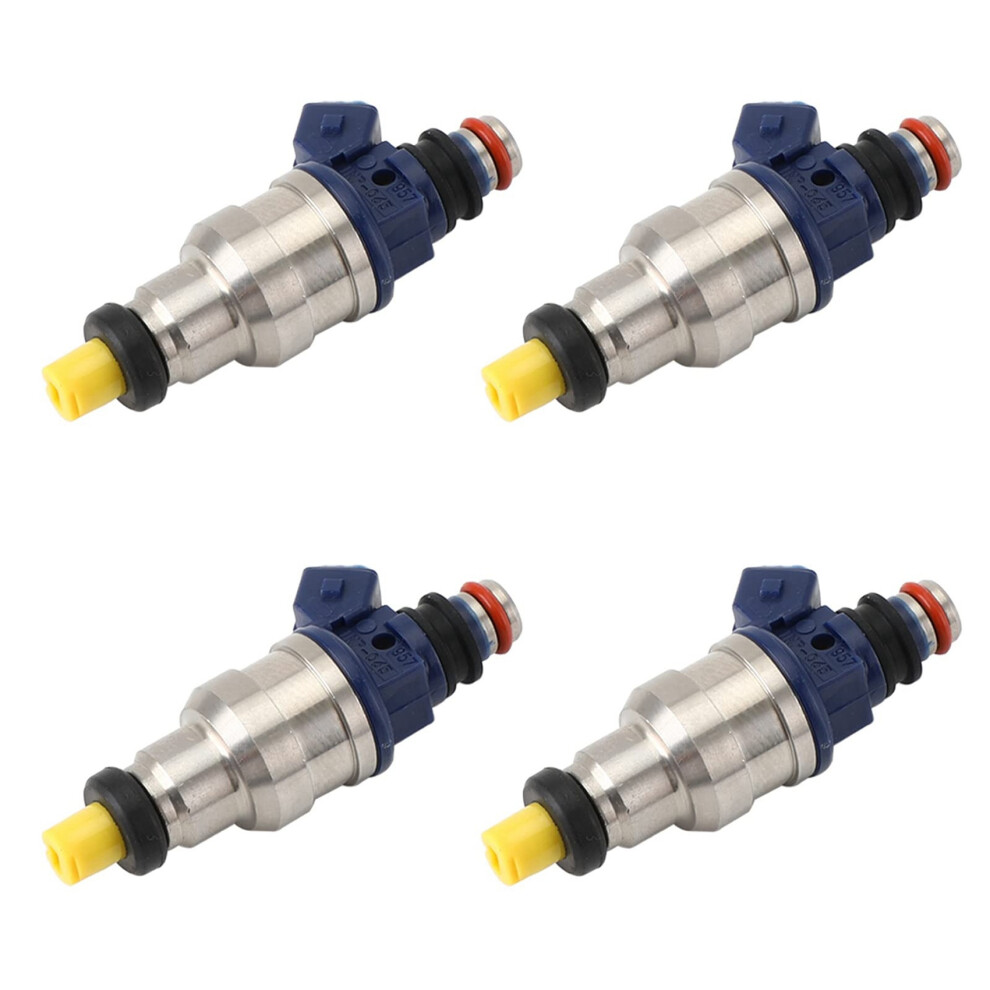 4Pcs Fuel Injectors Set Fit For 2.4L L4 1994-1999 842-12147 Mdh275 Inp-065 4851820450188