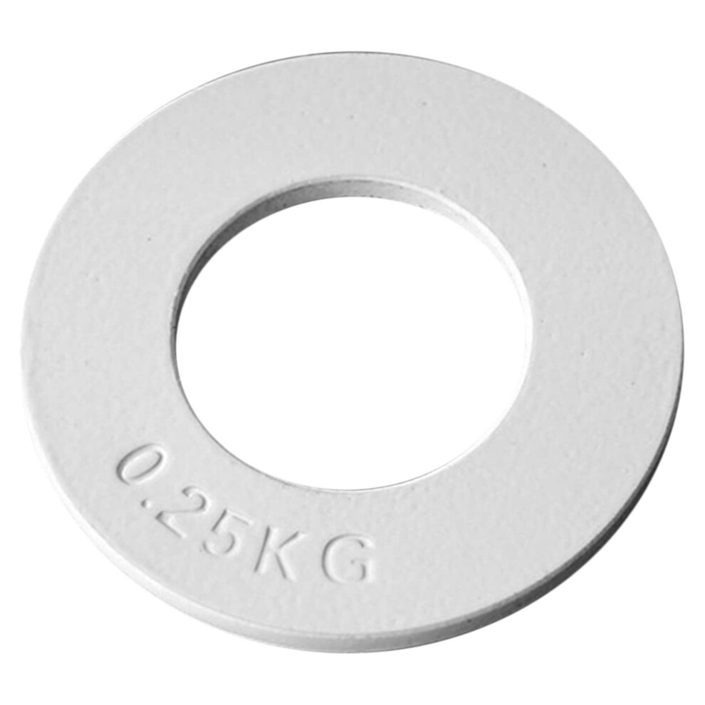 Photos - Other Trainers Fractional Weights Mini Weight Plates Strength Training Accurate Disk Accessory White 0.25Kg