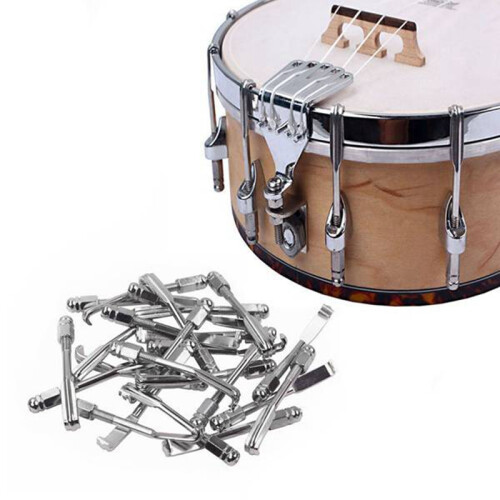 24 Pcs Standard Banjo Hooks,Adjustable Hooks Hook Holder Flat Parts Accessories 2