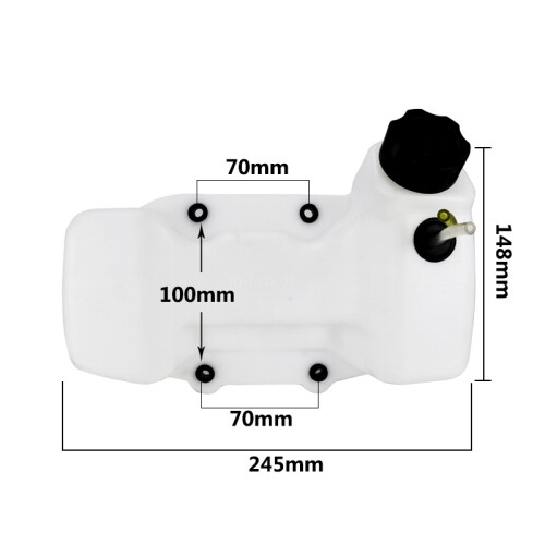 Bouchon de réservoir de carburant pour débroussailleuse 40-5BL 2
