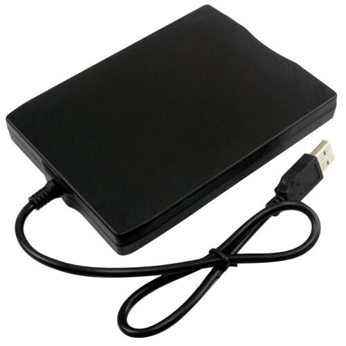 Unidade de disquete portátil USB 1,44 MB 3,5 polegadas 12 Mbps Disco flexível externo FDD para laptop 1