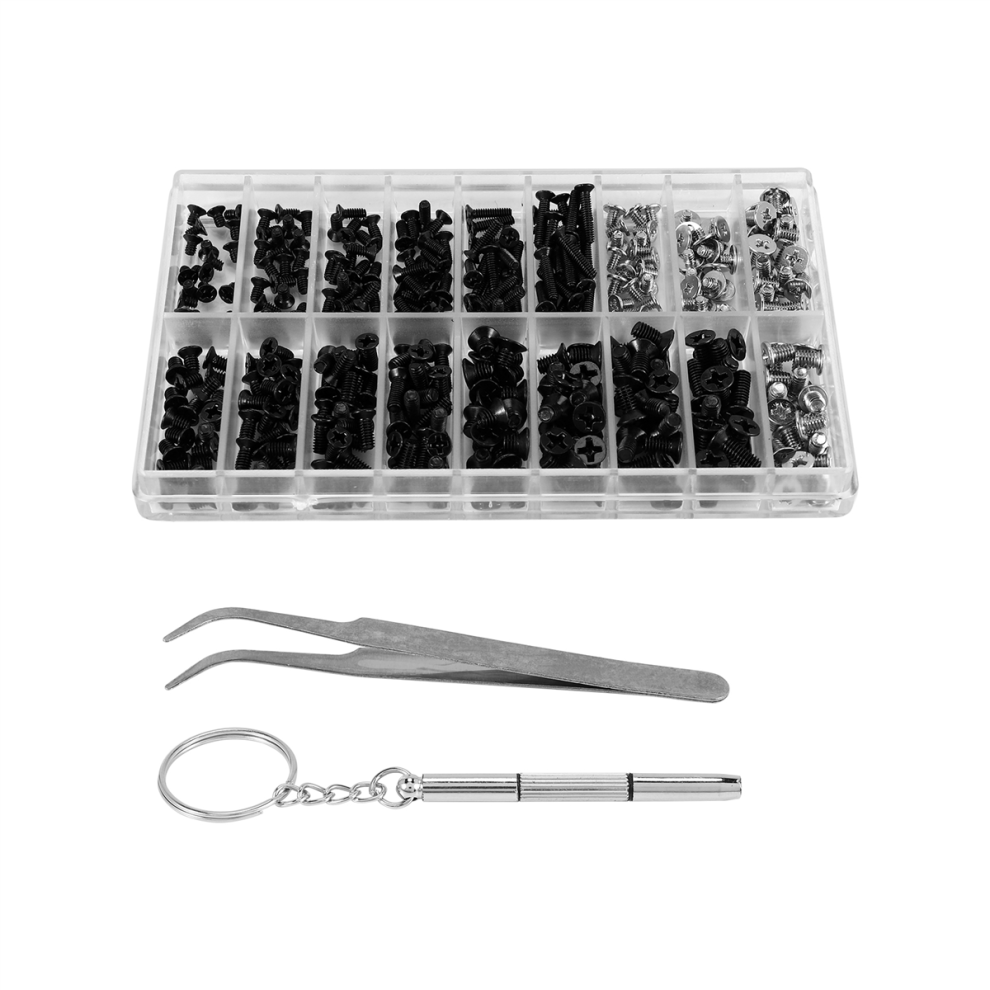 355Pcs Pc Screws Assorted Set M2 M3 M2.5 Computer Hdd M.2 Ssd For Universal Laptop Repair 4851820457545