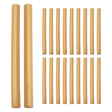 Lot de 20 bâtons de cire à cacheter thermofusibles pour sceaux, lettres, invitations de mariage, cartes d'anniversaire