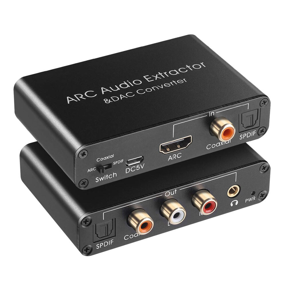 Audio Extractor 192Khz Converter Arc Support Digital -Compatible To Analog Stereo 4851820463294