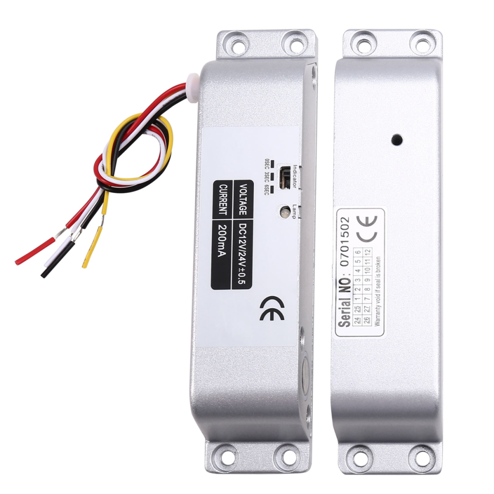 Electric Drop 4 Wires Dc12v Electronic Mortise Locks Wooden Door Lock Lron 4851820460651