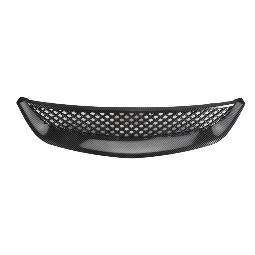 For Em2 Es1 Jdm Carbon Fiber Front Bumper Hood Mesh Grille Grill 4851820468374