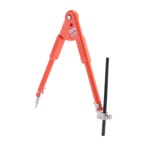 1Pc Carpenter Precision Pencil Compasses Large Diameter Adjustable Dividers Woodworking Compass Max Radius 45cm 2