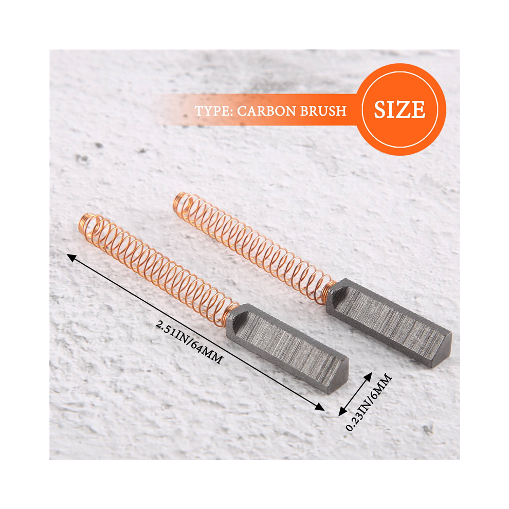W10380496 Stand Mixer Carbon Motor Brush for & Mixers New AP5178083,PS3495098,6 Pack-image-OPC-PGWZPQY-NEW
