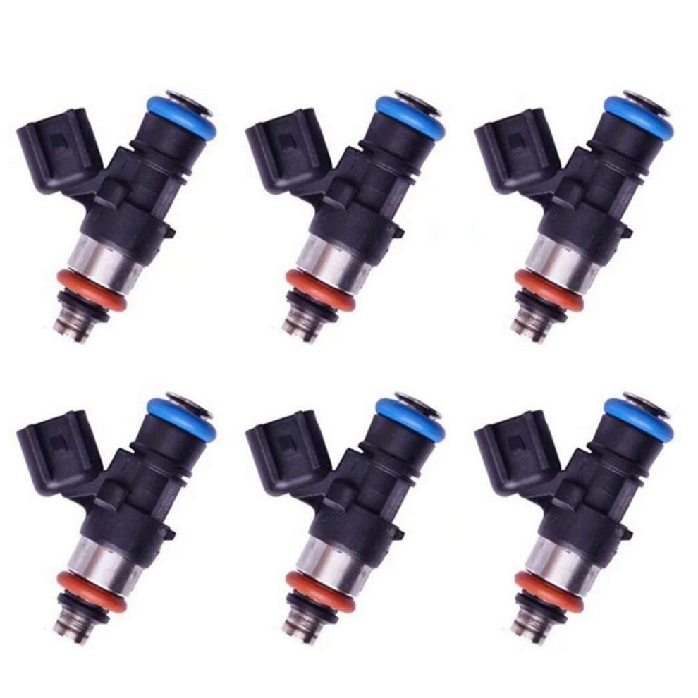 6Pcs/Lot Fuel Injector Nozzle For Edge Explorer Flex 3.5L-3.7L 3.7L 0280158191 4851820474016
