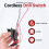 7.2V- 24V Drill Speed Controller Switch Lithium Battery Cordless Control Trigger with Light 8