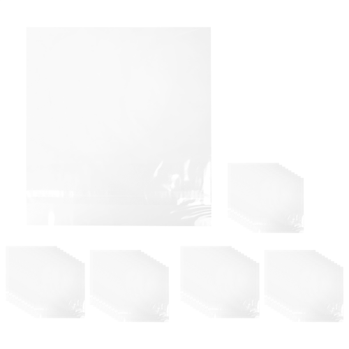 50 fundas protectoras de gel OPP para tocadiscos, bolsas de vinilo LP, autoadhesivas. 2