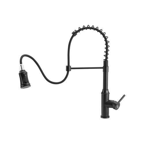 Living And Home Kitchen Swivel Pulldown Faucet with Spring Spout 2