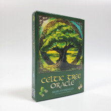 (Celtic Tree Oracle)2022 hot sell tarot cards for divination personal use tarot deck full English version