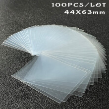 (A2 44x63mm-TOP) 100pcs Pochettes pour Cartes photcards Transparent Protecteur Kpop Idol Shield Jeux