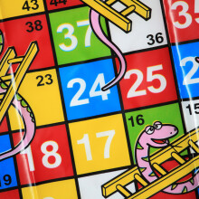 Kids Snake Ladder Flight Chess Board Game Puzzle Educational Training Game ToysBoard Games