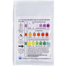 Chlorine Dip Test Strips Hot Tub PH Alkaline Spa Pool Tester 100Pcs