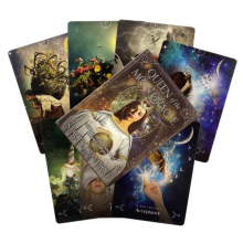 (TS35)Black Island Time Love Oracle Cards Divination Deck English Vision Edition Tarot Board Playing