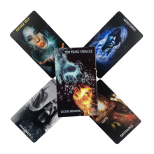 (TT289)Yin-Yang Oracle Cards A 80 Deck Yin Yang Tarot English Visions Divination Edition Board Playing