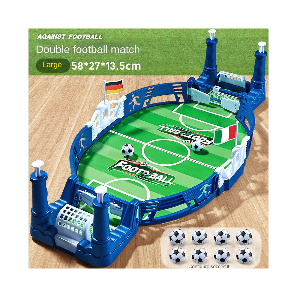 (Grand avec 8 balles) Jeu de baby-foot intellectuel, jouets de match pour enfants, football interactif