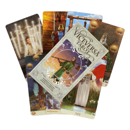 (TS67) Viceversa Tarot Cartes Divination Deck Versions Anglaises Édition Oracle Board Playing Table 1
