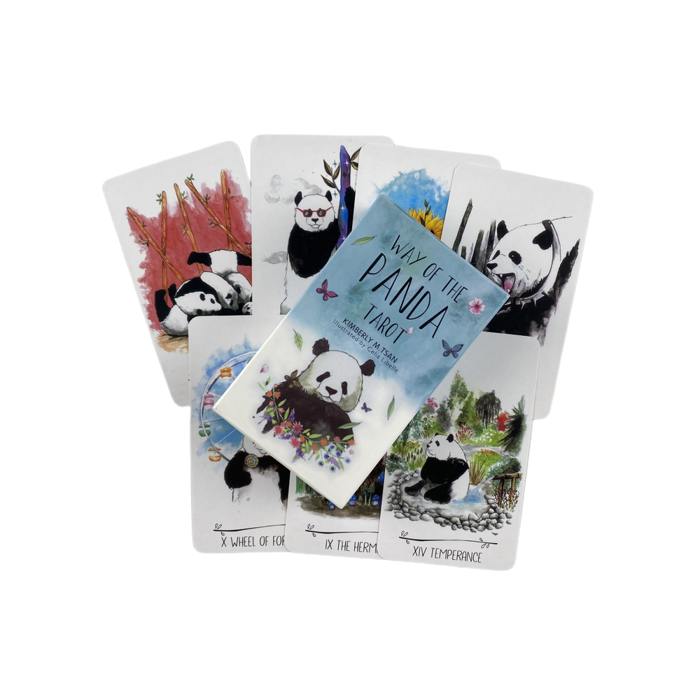 (MTT01) Chubby Bun Rabbit Tarot Cards Ver.2 Divination Deck English Versions Edition Oracle Board Playing