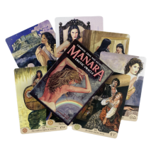 (TS195)Golden Dore Botticelli Tarot Cards Divination Deck English Versions Edition Oracle Board Playing