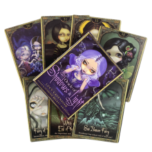 (TS54) Tarot des Chats Blancs Cartes Divination Jeu Versions Anglaises Édition Oracle Board Table de