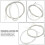 (As show, One size) 6pcs Classical Guitar Strings Nylon Strings Classical Guitar Accessories Guitar Strings 4