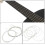 (As show, One size) 6pcs Classical Guitar Strings Nylon Strings Classical Guitar Accessories Guitar Strings 5