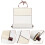 (As show, One size) Blank Calligraphy Paper Multi-function Blank Scroll Chinese Painting Scroll Unique Painting Paper 4