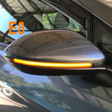2pcs Dynamic LED Turn Signal For VW Golf MK7 7 7.5 GTI R GTD Rline VII Blinker flasher Mirror Light