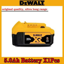 (20V 5.0Ah X1PCS)100%Original-20v battery,DCB204DCB609DCB184DCB200 Lithium Ion Battery,Power Tool Hand