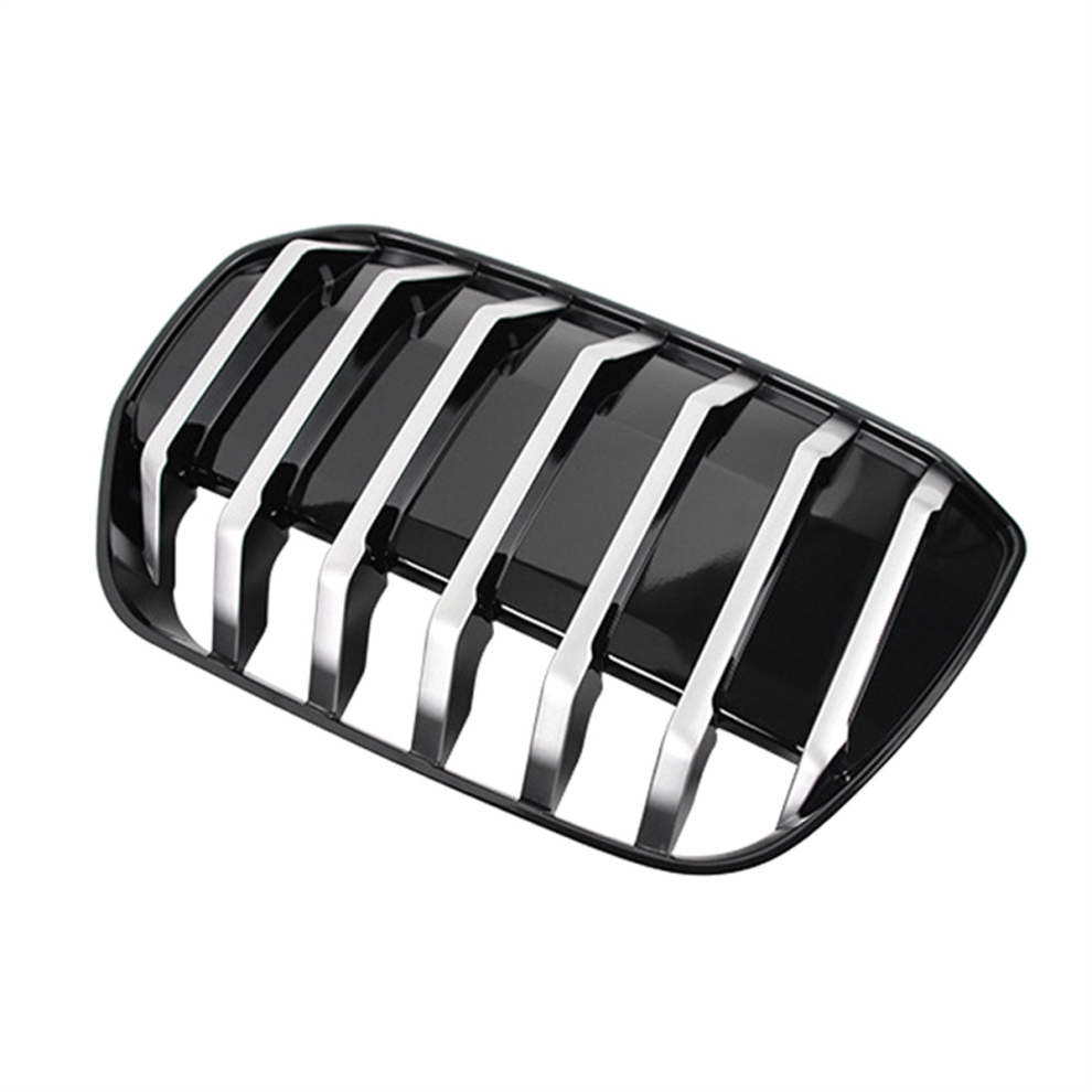 Front Bumper Kidney Grill For G08 Ix3 2020-2023 Silver 4853831857123