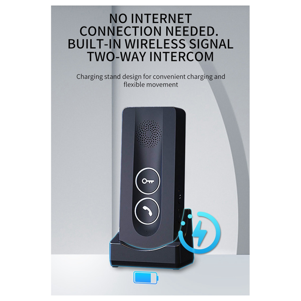 Interphone sans fil, interphone bidirectionnel, déverrouillage, 433 MHz A