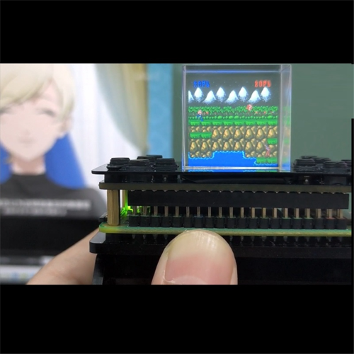 LCD-3D-Display-Kit Transparenter holografischer Projektorbildschirm 2
