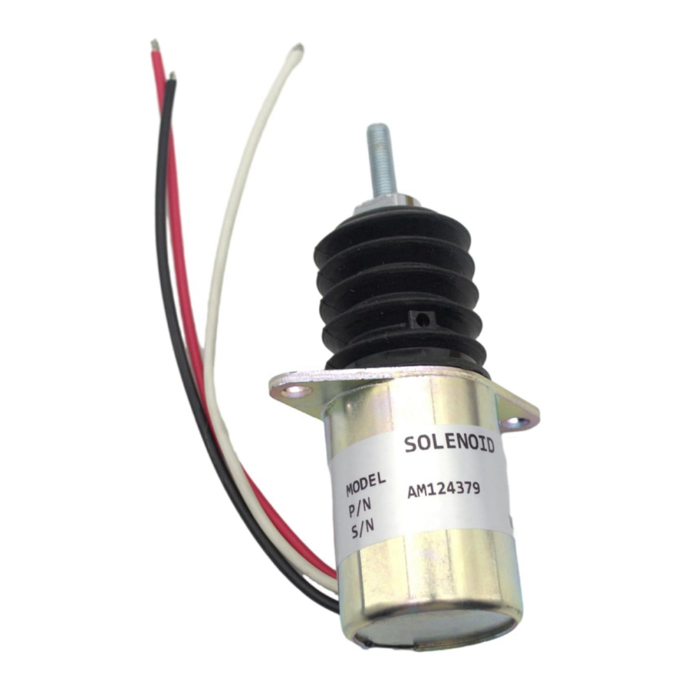 Am124379 12V Fuel Shutoff Solenoid For 415 455 445 430 4853831862318