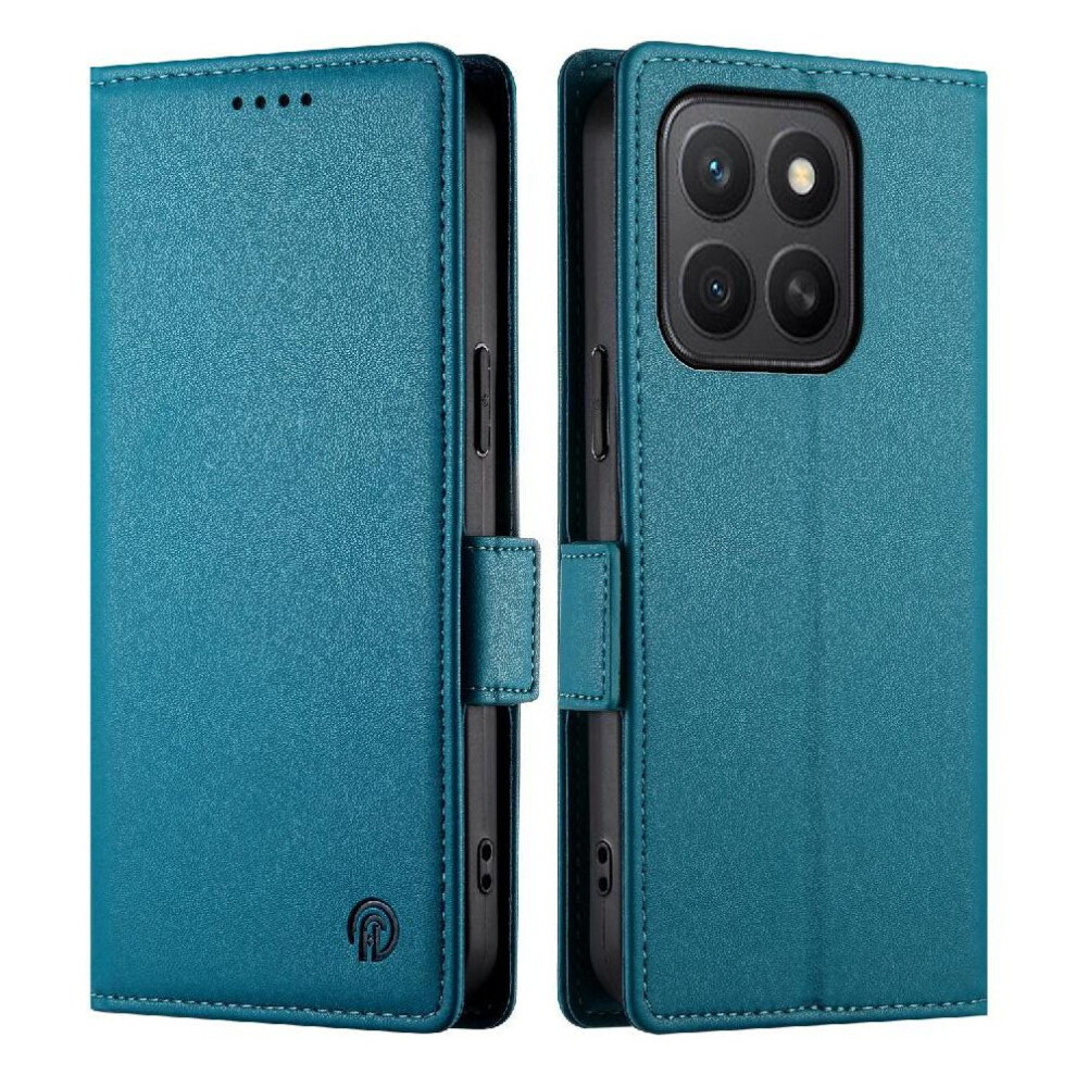 (Blue) Flip Case For Honor X8c Flip Card Slots Daily Use Wallet Business Blue 764544215923