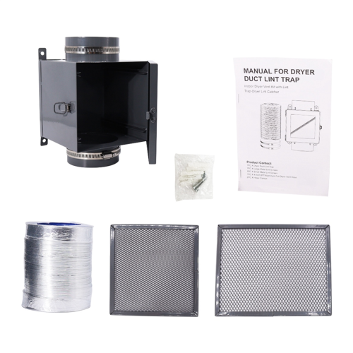 Drogerkanaal pluizenfilter, binnendrogerventilatieset met drogerventilatieslang 2